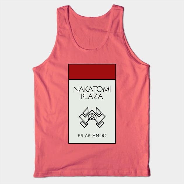 Nakatomi Plaza Property Card Tank Top by huckblade